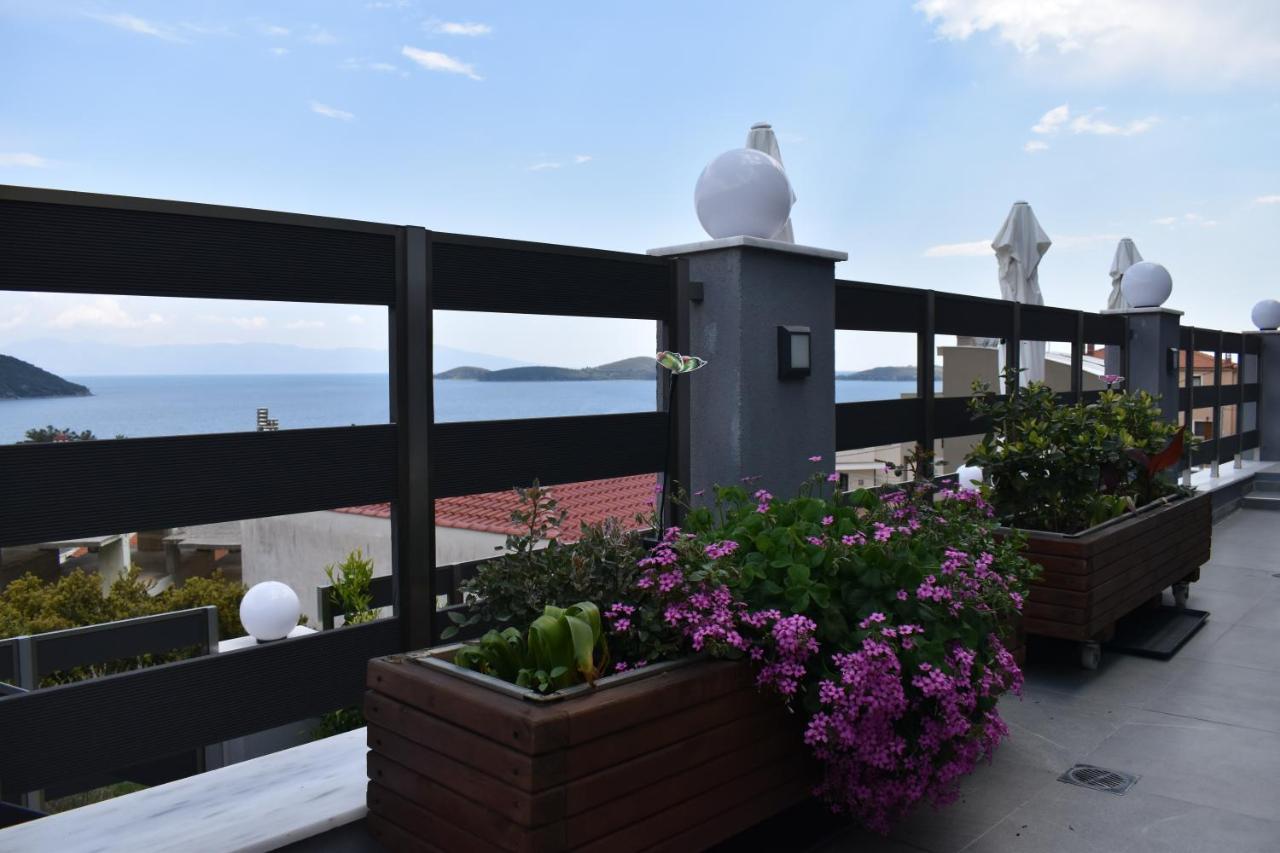 Relaxo Maisonette Rhodi Néa Péramos Exterior foto